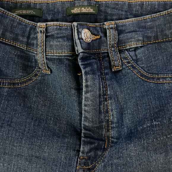 👚(bundle 4 items w/👚for $16) jean shorts by Wilde Fable - Picture 2 of 8